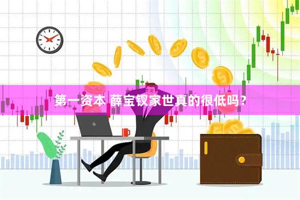第一资本 薛宝钗家世真的很低吗？